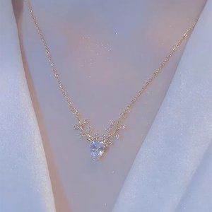 Little Elk Zircon Necklace